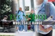 bagsdirect.co.za · WHOLESALE RANGE oo STUDENT BACKPACK SIZE: 41 x 30 x MATERIAL: 6001) FEATURES: 2 Main Zippered Compartments Padded Adjustable straps Carry Handle Side Zippered