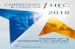 idées fraîches - Carrefours HEC 2020...idées fraîches Excellent and diverse talent for your business HEC Paris offers you AN INTERNATIONAL STUDENT POPULATION Over 4,400 HEC Paris