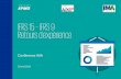 IFRS 15 - IFRS 9 Retours d'expérience - KPMG · des contrats, et comptabilisés en charge sur la durée de vie du contrat. » Source : Etats financiers consolidés 2017 Safran Coûts