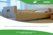 SOLUTIONS FOR HUNTINGTON’S DISEASE - Aidacare · 2018-06-08 · HUNTINGTON’S BED - MANUAL The Manual Huntington’s Bed is a fully adjustable hospital bed with manually controlled