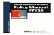 FFY20 EAP Policy Manual - Minnesotamn.gov/commerce-stat/pdfs/ffy2020-eap-policy-manual.pdf · EAP Policy Manual FFY20 FFY20 Policy Manual Changes Chapter or Appendix Page Change Introduction