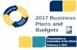 2017 Business Plans and Budgets - durham.ca · 2017 Business Plans and Budgets Presentation to . Committee of the Whole. February 1, 2017. Overview ... Canada’s Trade Deficit .