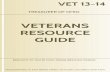 VETERANS RESOURCE GUIDE - Ohio State Treasurer · Phone Numbers County Veteran Service Offices 1 2 7 11 13 17 19 21 23 TABLE OF CONTENTS. Please contact the Ohio Treasurer’s office
