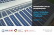 Renewable Energy Guidelines on Solar PV Rooftop Implementation: Thailand · 2020-02-15 · Solar PV Rooftop Implementation: Thailand Version 1.0 E-Guidebook October 2017. ... activity