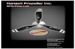 Hartzell Propeller Inc. · Hartzell Propeller Inc. 2018 Price List Item Description Price effective 2018 List Price Price Code DA Item LRU Item 10151CN‐5 PCP:BLADE UNIT, ALUMINUM