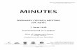 MINUTES - wmrc.wa.gov.au€¦ · Western Metropolitan Regional Council . Minutes of Ordinary Council Meeting held 7 June 2018 Page . 1. of . 54. MINUTES . ORDINARY COUNCIL MEETING