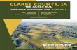 CLARKE COUNTY, IA - Amazon Web Services...From Osceoal , travel west on Hwy 34 approxmi atey l 6.5 miles to 150th Ave. Turn north onto 150th Ave and continue approximately 3.5 miles