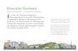 Executive Summary - Thurston County, WashingtonExecutive Summary Sustainable Thurston … A community conversation I n 2010, the Thurston Regional Planning Council received a Sustainable