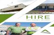 HIRE - Ausco Modular - Hire... · Local ancillaries may vary due to customer demand. OUR HIRE BUILDINGS. END MODULE INFILL MODULE. ... rotary ovens, fryers, ice makers and more. EXAMPLE