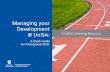 Managing your Development - UniSAw3.unisa.edu.au/staffdev/guides/managing_your_development_QG.pdf · Managing Your Development @ UniSA A Quick Guide for Professional Staff University