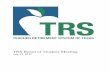 TRS Board of Trustees Meeting Documents/board_meeting...All or part of the July 13, 2017 meeting of the TRS Board of Trustees may be held by telephone or video conference call as aut