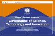 Master’s Degree Programme Governance of Science, Technology and Innovation · Governance of Science, Technology and Innovation NATIONAL RESEARCH UNIVERSITY HIGHER SCHOOL OF ECONOMICS