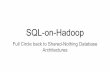 SQL-on-Hadoop - Harvard Universitydaslab.seas.harvard.edu/classes/cs265/files/... · Impala’s advantage for workloads that access one fact table and multiple small dimension tables
