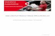 Vodafone Automo ve - Motormarket...Vodafone Automo ve Product Applica on Egineering 4600 CAN/PLIP PRODUCT RANGE APPLICATIONS LIST Andromeda software release : Firmware 87 C1 - Vodafone