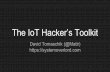 The IoT Hacker’s Toolkit - Security, CTFs, HackingGoals of IoT Security Researcher Understand IoT Devices Functions Security Properties Find Vulnerabilities Improve Security CVEs
