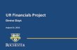 UR Financials Project - rochester.edu · 10. Required fields must be updated for Supplier Category, Accepted Payment Types, and Default Payment Type. Payment Terms and Currency are