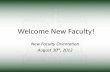 Welcome New Faculty! - Marshall University · 2014-11-18 · Welcome New Faculty! New Faculty Orientation August 30 th, 2012. Mohamad Khasawneh, MD ... Fellowship: Oncology, Roswell