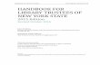 Handbook for Library Trustees of New York State€¦ · Handbook for Library Trustees_____2015 Edition; Revised 10.16 ii ACKNOWLEDGEMENTS This latest revision of the Handbook for