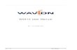 WS410 User Manualai3.itb.ac.id/~basuki/driver/wavion/Wavion WS410 User Manual v1-1_… · • Consult the dealer or an experienced radio/TV technician. This Part 15 radio device operates