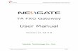NeoGate TG Series UserManual en - Bircom.comftp.bircom.com/Neogate/Dokumanlar/PartII_NeoGate_TA_FXO... · 2015-03-04 · NeoGate TA FXO Gateway User Manual 1/48 TA FXO Gateway User