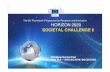 The EU Framework Programme for Research and …cache.media.education.gouv.fr/file/Journee_nationale/90/...HORIZON 2020 The EU Framework Programme for Research and Innovation SOCIETAL