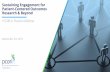 Sustaining Engagement for Patient-Centered Outcomes ... · Sustaining Engagement for Patient-Centered Outcomes Research & Beyond PCORI in Practice Webinar September 20, 2018. 2 ...