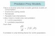 Predator-Prey Models - Florida International Universityfaculty.fiu.edu/~trexlerj/Advanced_Ecology/AE12_Lecture_8.pdfPredator-Prey Models Predator If no prey With prey Where β is the