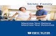 Stride Family - OAPL Family Guide.pdf · The Stride Family consists of a versatile group of interchangeable stance control orthotic knee joint systems known as the FullStride, SafetyStride