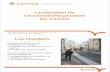 H:Quimper-presentation11 UVT Vers une accessibilit+® int+ ...voiriepourtous.cerema.fr/IMG/pdf/11_J-Maitre... · Les chantiers Les nuisances qui accompagnent les chantiers urbains