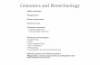 Genomics and Biotechnology - Oregon State Universityoregonstate.edu/instruct/bi430-fs430/Documents-2004/3A-GENE SCI... · Comparative genomics is the analysis and comparison of genomes
