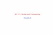 BE 102- Design and Engineering Module 4 · Design for environmental processing and manufacturing Design for environmental packaging Design for disposal or reuse Design for energy