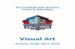 Visual Art - Pro Football Hall of Fame · One-Point Perspective Goals/Objectives: Students will: • Design a football field using basic linear perspective drawing skills. This lesson