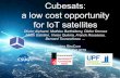 Cubesats: a low cost opportunity for IoT satelliteslpwan.conf.citi-lab.fr/pres/didier.pdf · Cubesats: a low cost opportunity for IoT satellites Olivier Alphand, Mathieu Barthélemy,