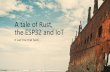 A tale of Rust, the ESP32 and IoT - EclipseCon Europe 2019 · 2019-10-28 · Rust “Rust is a language for systems programming.” Jim Blandy & Jason Orendorff, Programming Rust