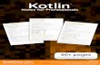 Kotlin Notes for Professionals - Kicker · Kotlin Kotlin Notes for Professionals ® Notes for Professionals GoalKicker.com Free Programming Books Disclaimer This is an uno cial free