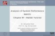 Analysis of System Performance IN2072 Chapter M Matlab ... · Network Security, WS 2008/09, Chapter 9IN2045 – Discrete Event Simulation, WS 2011/2012 8 Matlab – Tutorial – Basics