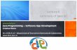 Lecture 6 summary of Java SE - €¦ · programming language development. Its initial version was released on 18 March 2014. With the Java 8 release, Java provided support for functional