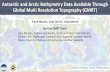 Antarctic and Arctic Bathymetry Data Available …...Antarctic and Arctic Bathymetry Data Available Through Global Multi Resolution Topography (GMRT) Frank Nitsche, Vicki Ferrini,