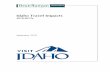Idaho Travel Impacts · Monthly Averages, Jan 2016 through December 2017 Sources: Overseas Arrivals: 2017 has been estimated using Tourism Economics annual change for overseas visitors
