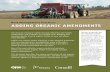 Adding Organic Amendments - Ontario · ADDING ORGANIC AMENDMENTS The amount of organic matter strongly influences the health, productivity, and resilience of cropland soils. Building