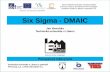 Six Sigma - DMAICeducom.tul.cz/educom/inovace/PI/VY_03_018-Six Sigma-DMAIC... · 2012-12-08 · (Project Charter). Výsledkem je definice směru a rozsahu projektu Six Sigma. Úkolem