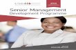 COMPREHENSIVE Senior Management - Global Natives · The comprehensive Senior Management Development Programme (SMDP) equips participants with the required business, ... you will receive