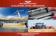 CALIPER DISC BRAKES - W.C. Branham Inc. · CALIPER DISC BRAKES Ideal for emergency stopping and holding of industrial machinery, off-highway vehicles and much more. W.C. Branham Inc.