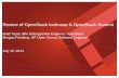 Review of OpenStack Icehouse & OpenStack Summit · 2 “OpenStack has crossed the threshold and will become another de facto IaaS standard before the end of the year, when OpenStack