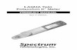 2400GL LAQUA Twin Potassium K - Spectrum Technologies · and sifted through a flour sifter. 2. Add “2” (50cc) measuring spoons of aluminum sulfate extractant to the soil. 3. Mix
