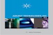 Agilent technologieS, inc. · industrial, aerospace and defense, semiconductor and computer measurement markets. Core technology platforms include oscilloscopes, signal analyzers,