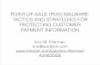POINT-OF-SALE (POS) MALWARE: TACTICS AND STRATEGIES FOR PROTECTING CUSTOMER PAYMENT ... · 2015-05-28 · Eric M. Fiterman // POS Malware // eric@spotkick.com “We don’t know the