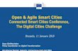 Open & Agile Smart Cities Connected Smart Cities ... · Open & Agile Smart Cities Connected Smart Cities Conference, The Digital Cities Challenge Brussels, 11 January 2018 Dana Eleftheriadou