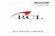 RCL RETAIL LIMITED - Bombay Stock Exchange · RCL Retail Limited will be held at Plot No.60, Chettymedu Village Road, K.K Nagar, Madhavaram, Chennai 600 060 on Monday the 30th day