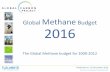 Global Methane Budget 2016 - Global Carbon Project › ... › files › GCP_MethaneBudget… · Biogeochemistry models & data-driven methods • Wetlands are the largest natural